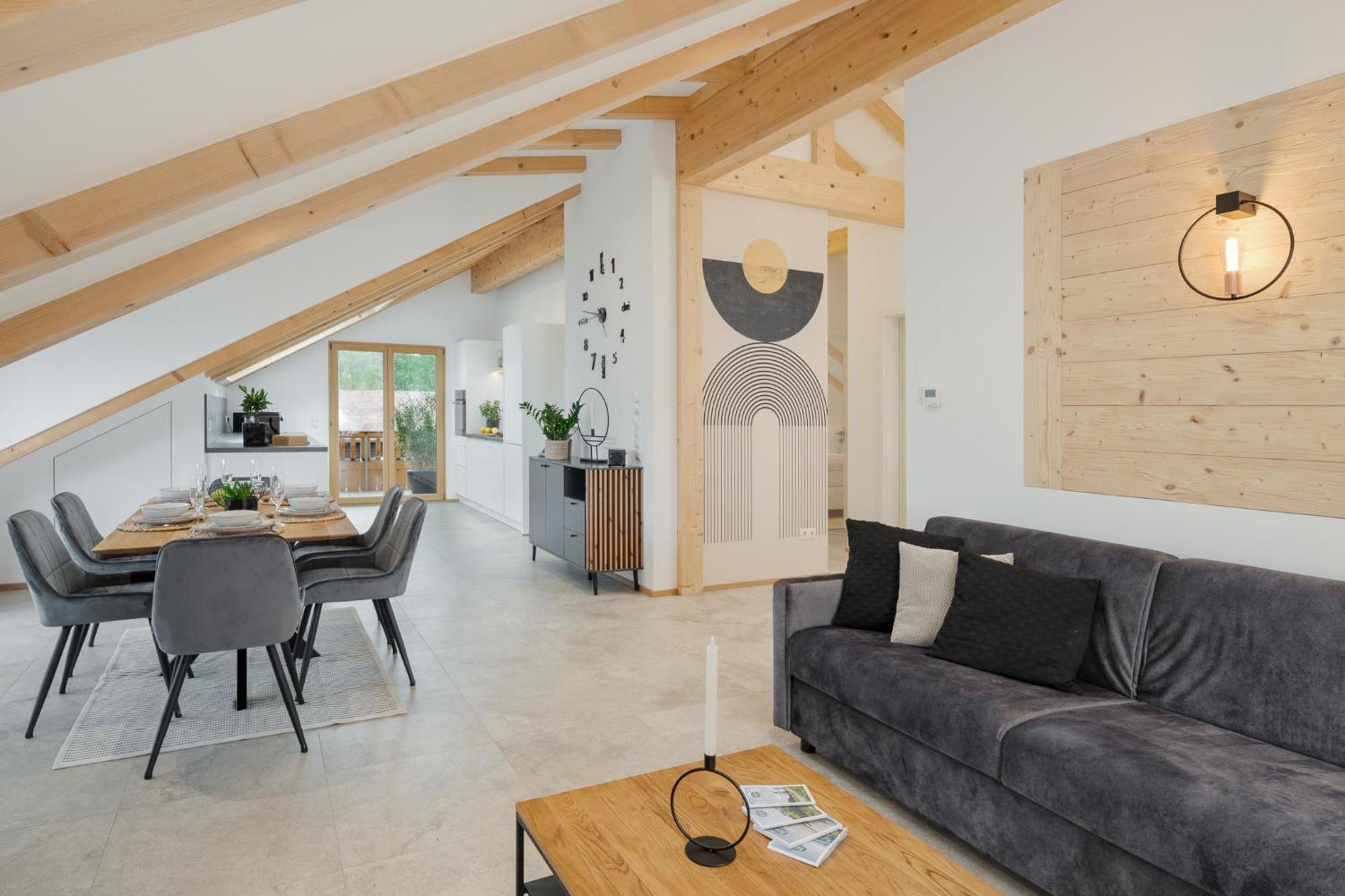 Fenjoy: Ferienapartment Mit Bergblick / Balkon / Bbq Бернау-ам-Кимзее Экстерьер фото
